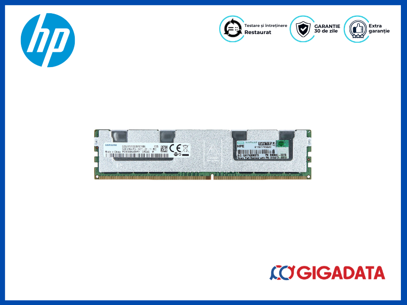 HP 805358-B21 - 64GB (1x64GB) Quad Rank LR DDR4-2400 Kit de Memorie - HP