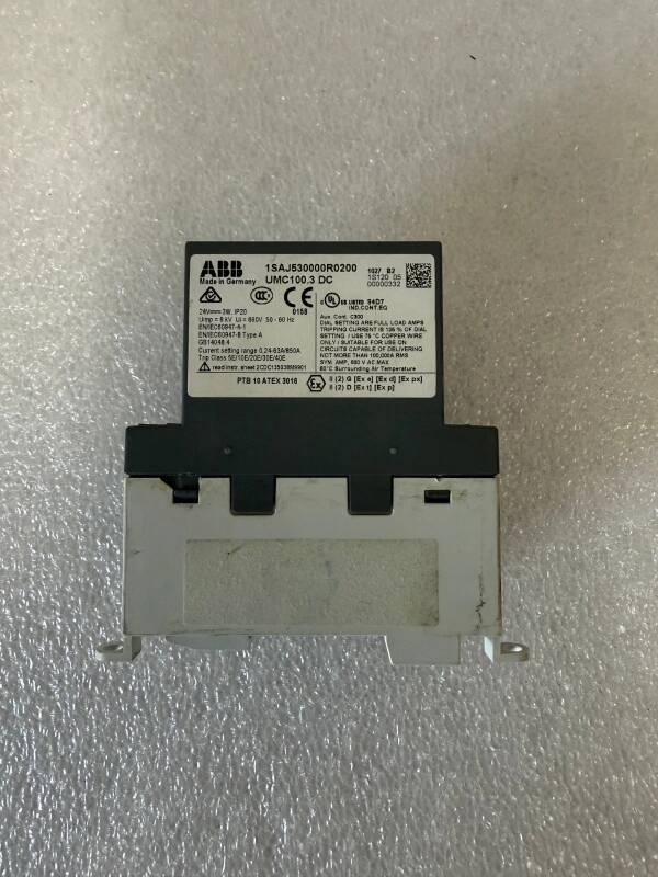 ABB 1SAJ530000R0200 UMC100.3 DC 24 V DC, ATEX, 6 DI, 4 DO, PTC input UMC100 - 4