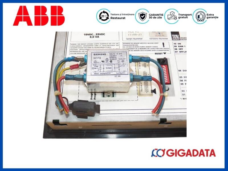 ABB Bedienstation 35 BS 40 b V114.5 Operator Station Panel GJV3 0753 04 R1 - 3