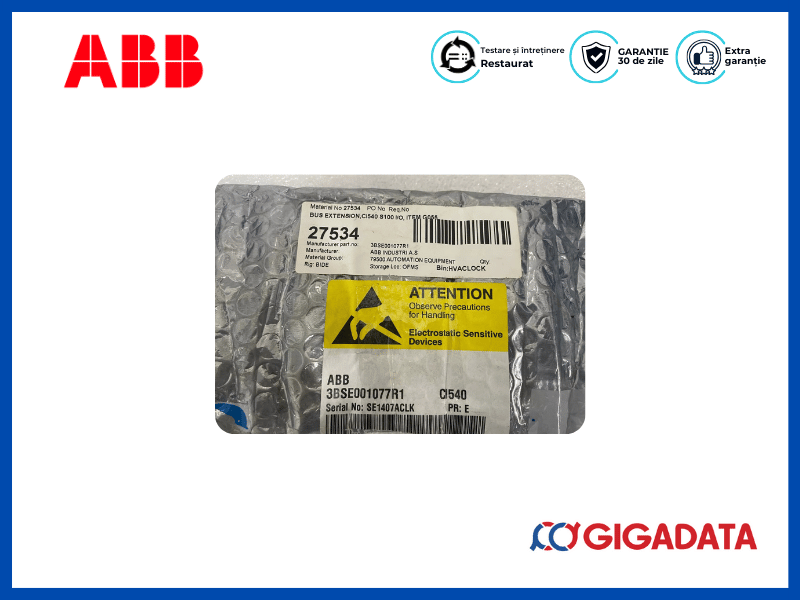 ABB MB510 3BSE002540R1 Program Card Interface Module - 2