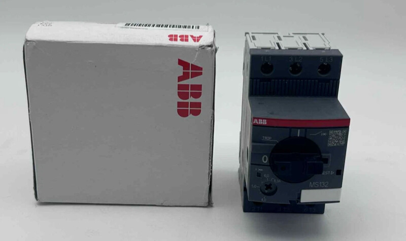 ABB MS132-6.3 Manual Motor Protector 6.3A Rotary Knob - ABB