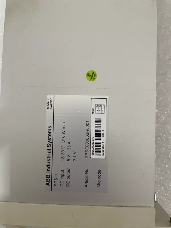 ABB inverter power supply SR511 3BSE000863R1 Module (AS IS) - 7