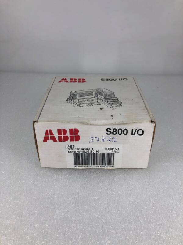 ABB TU831V1 3BSE013235R1 S800I-O Extended Module Termination Unit - 1