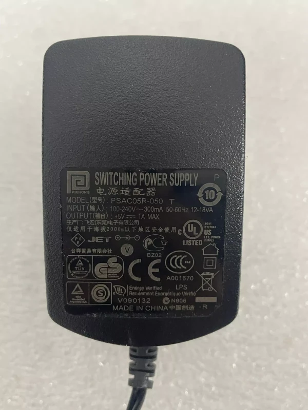 Adaptor alimentare perete Phihong PSAC05R-050L6 5V 1A - 3