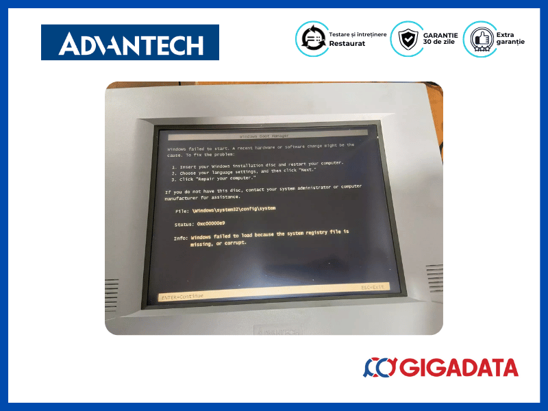 Advantech PPC-125T BARE Touch Panel Industrial - 3