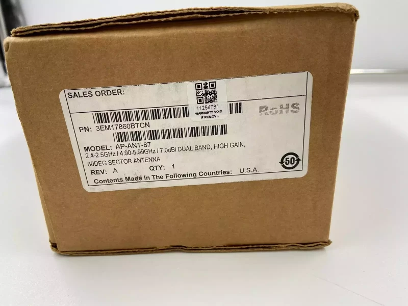 Antena dual-band Aruba AP-ANT-87 2.4-5.99GHz 7dBi 60° - 2