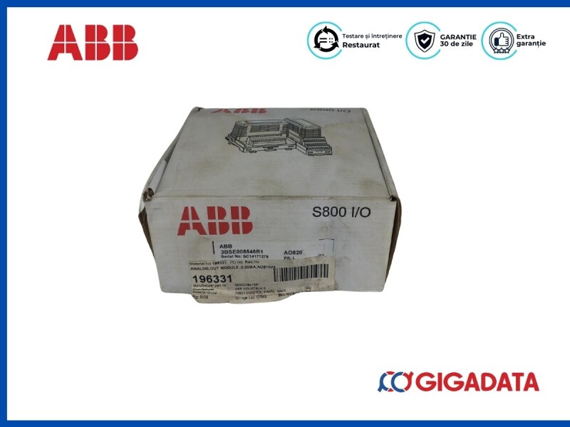 AO820 Analog Output 4 ch 3BSE008546R1 - ABB
