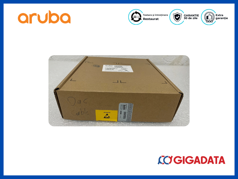 Aruba R0M46A 50G SFP56 to SFP56 0.65m Direct Attach Copper Cable - 2