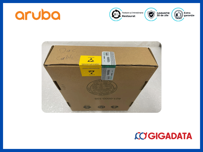 Aruba R0M46A 50G SFP56 to SFP56 0.65m Direct Attach Copper Cable - 5
