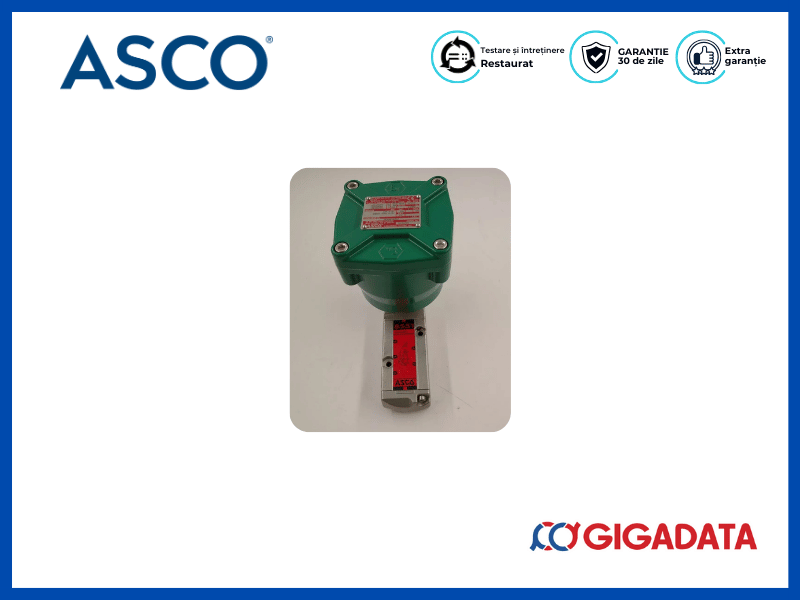 ASCO NFM12 SOLENOID VALVE 8327 24/DC 1/4 PIPE NF8551A321 - 3