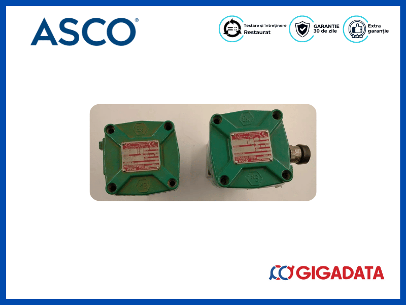 ASCO SOLENOID VALVE NFM12II 24/DC WATTS : 3,6 ORF 5,7 PIPE 1/4 NF8327B101 - 1