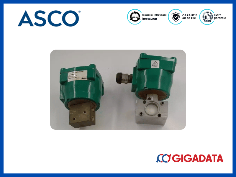 ASCO SOLENOID VALVE NFM12II 24/DC WATTS : 3,6 ORF 5,7 PIPE 1/4 NF8327B101 - 3