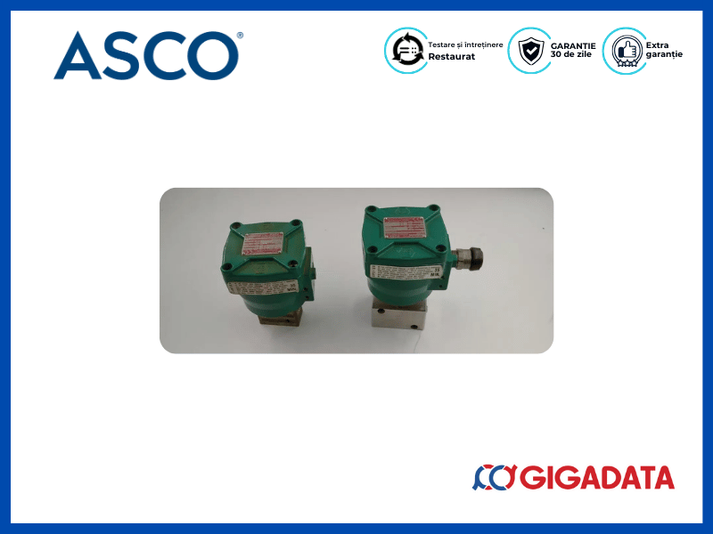 ASCO SOLENOID VALVE NFM12II 24/DC WATTS : 3,6 ORF 5,7 PIPE 1/4 NF8327B101 - 5