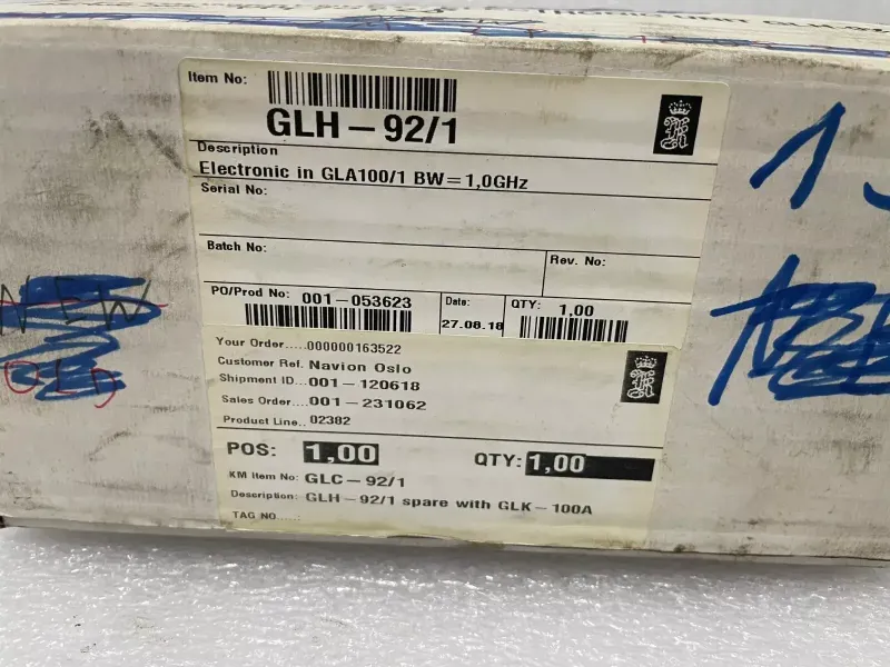 AUTRONICA GLH 91F AUTOMATIC LEVEL GAUGING SYSTEM GL-90 TANK UNIT GLA 90 - 4