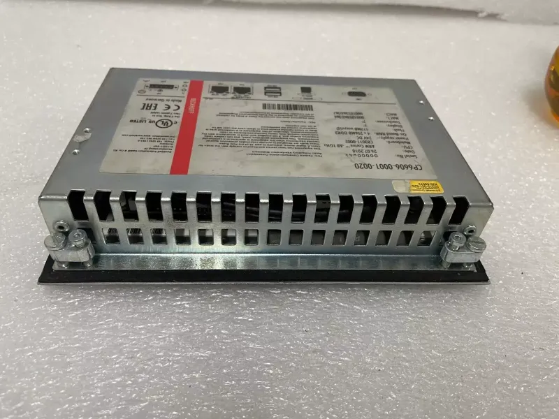 BECKHOFF CP6606-0001-0020 HMI BUILT-IN 7” 800X480 24V.DC PANEL PC TOUCH SCREEN - 4
