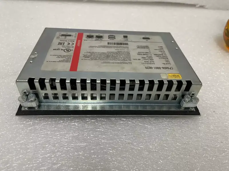 BECKHOFF CP6606-0001-0020 HMI BUILT-IN 7” 800X480 24V.DC PANEL PC TOUCH SCREEN - 4