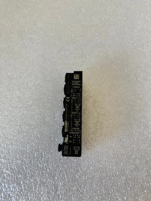 Beckhoff EtherCAT Compact Box 8 Channel Digital Control M12 24V DC EP2328-0002 - 4