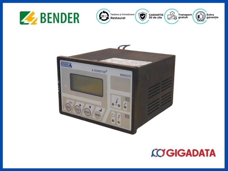 BENDER IRDH575 ISOMETER IRDH575B1-4227 Insulation Monitoring Device - 3