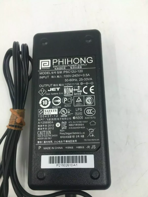 Cablu adaptor pentru Phihong PSC12U-120 12V 1A 12W - 2