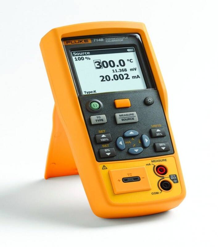 Calibrator Termocuplu Fluke 714B/EN – Precizie și Eficiență pentru Testare și Calibrare - 1