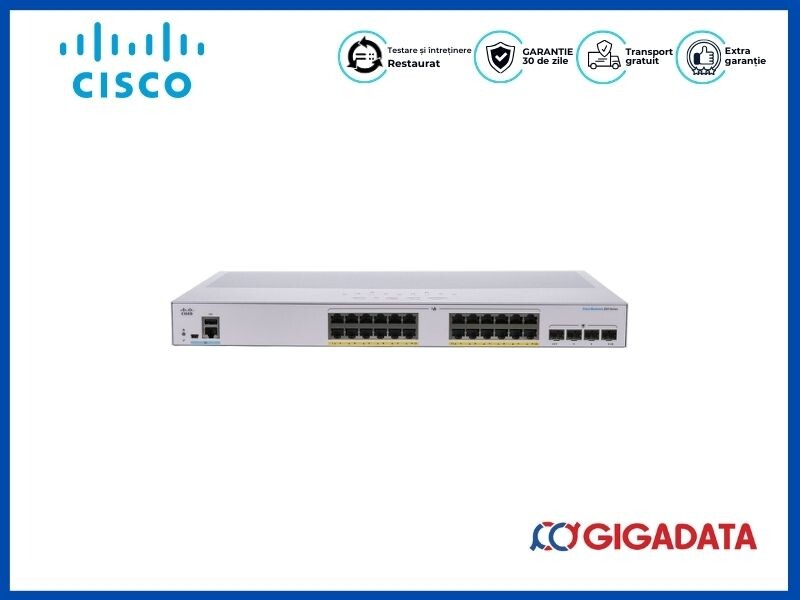Cisco Catalyst 1000 C1000-24P-4G-L Switch PoE Gigabit - CISCO