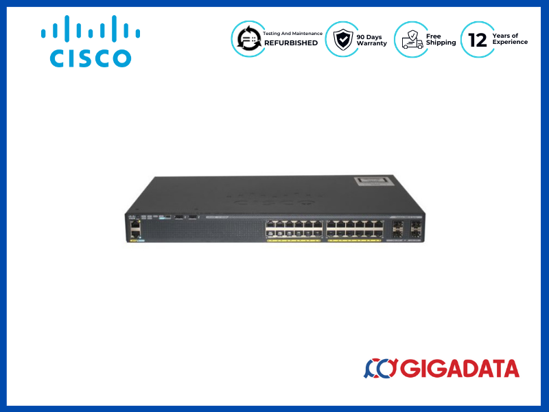Cisco 2960-X Series 24 Port Switch - WS-C2960X-24TS-L - CISCO