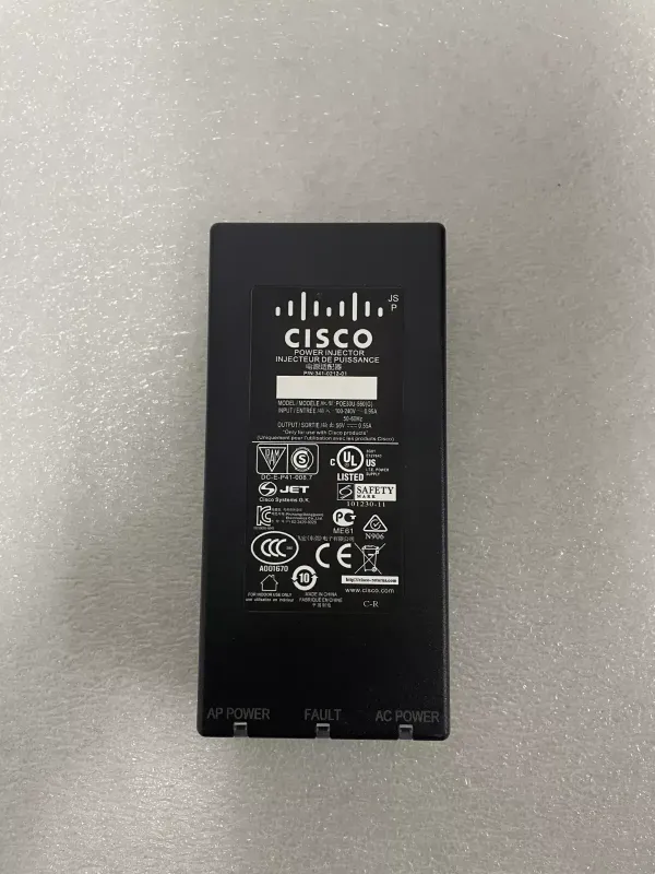 Cisco Power Injector AIR-PWRINJ4 POE30U-560 56V 0.55A - 1