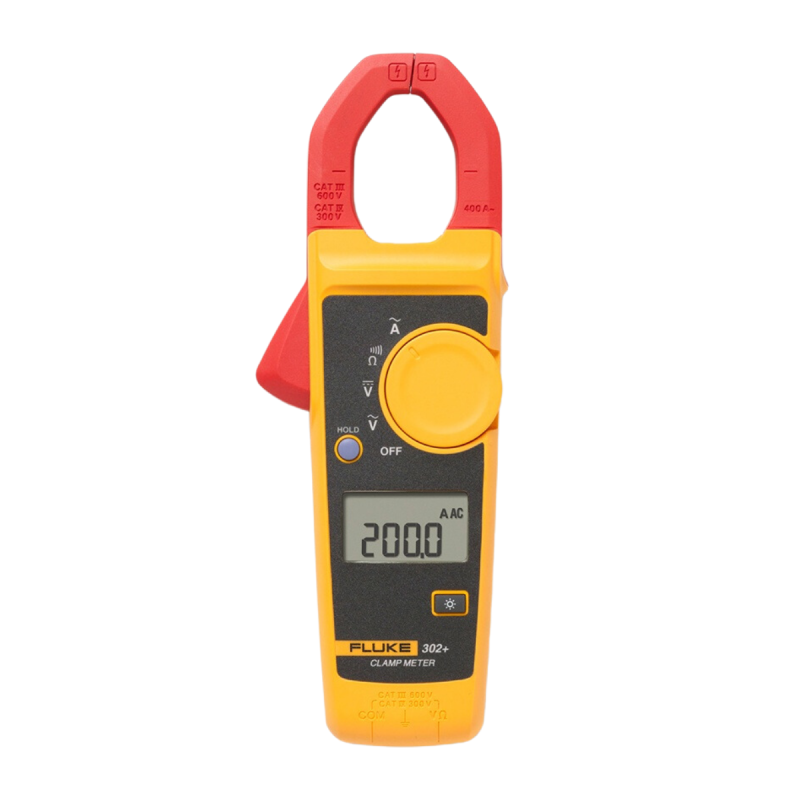 Cleste Ampermetric Fluke 302+ True-RMS, AC 400A, Compact si Precise, CAT III 600V - 1
