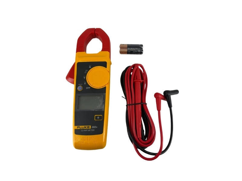 Cleste Ampermetric Fluke 302+ True-RMS, AC 400A, Compact si Precise, CAT III 600V - 2