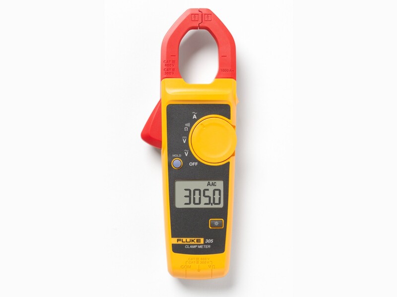 Cleste Ampermetric Fluke 305 True-RMS, AC 999.9A, Compact si Precise, CAT III 600V - Fluke