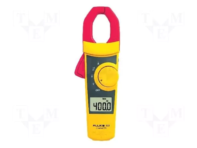 Cleste Ampermetric Fluke 333, AC 400A, Digital, Compact și Precise, CAT III 600V - 1