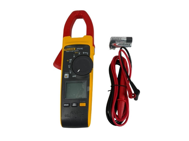 Cleste Ampermetric Fluke 374 FC, TrueRMS AC/DC, Wireless, Precizie și Performanță, CAT III 1000V - 2