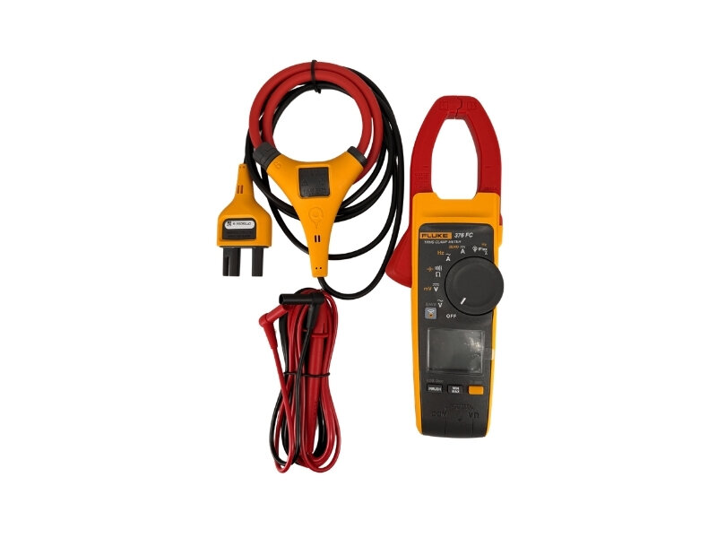 Cleste Ampermetric Fluke 376 FC, TrueRMS AC/DC, Wireless, Compatibil iFlex®, CAT III 1000V - 2