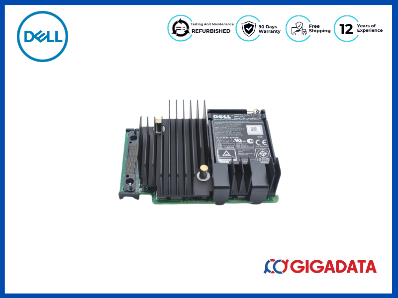 Dell PERC H730 1GB Mini Mono RAID Controller Card w/Battery Dell P/N: 0KMCCD - DELL