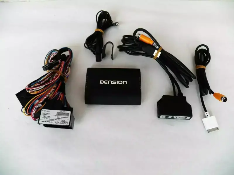 Dension Gateway Pro BT GWPC11B 10R-048311 with CABP-V21 GWPro VW BAP Harnness - 1
