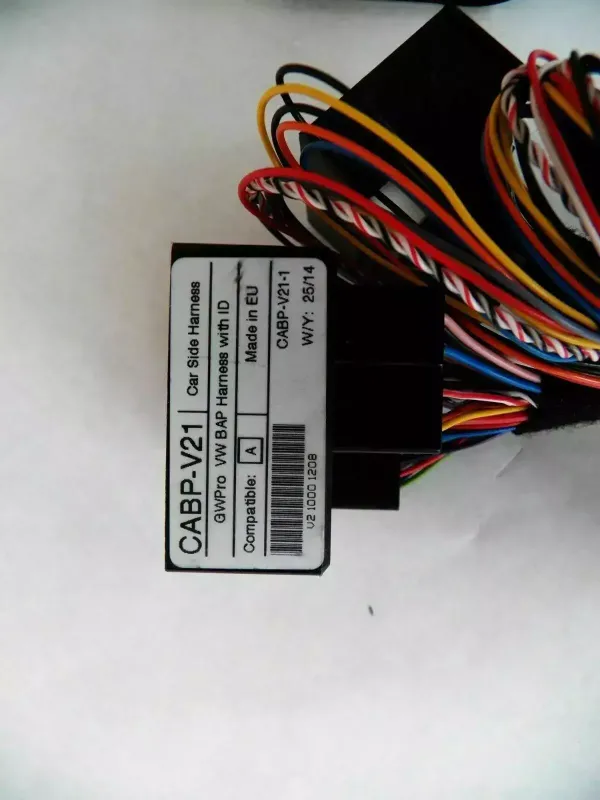 Dension Gateway Pro BT GWPC11B 10R-048311 with CABP-V21 GWPro VW BAP Harnness - 4