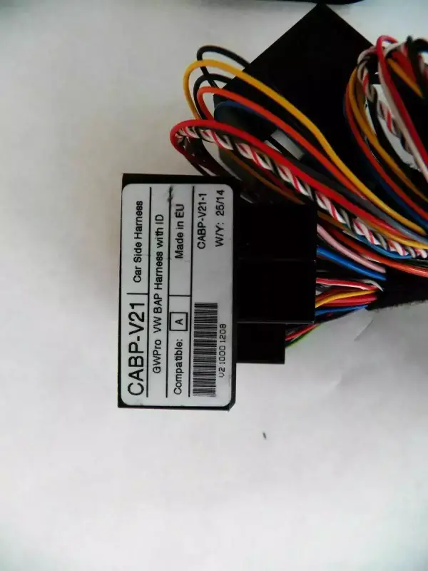 Dension Gateway Pro BT GWPC11B 10R-048311 with CABP-V21 GWPro VW BAP Harnness - 4