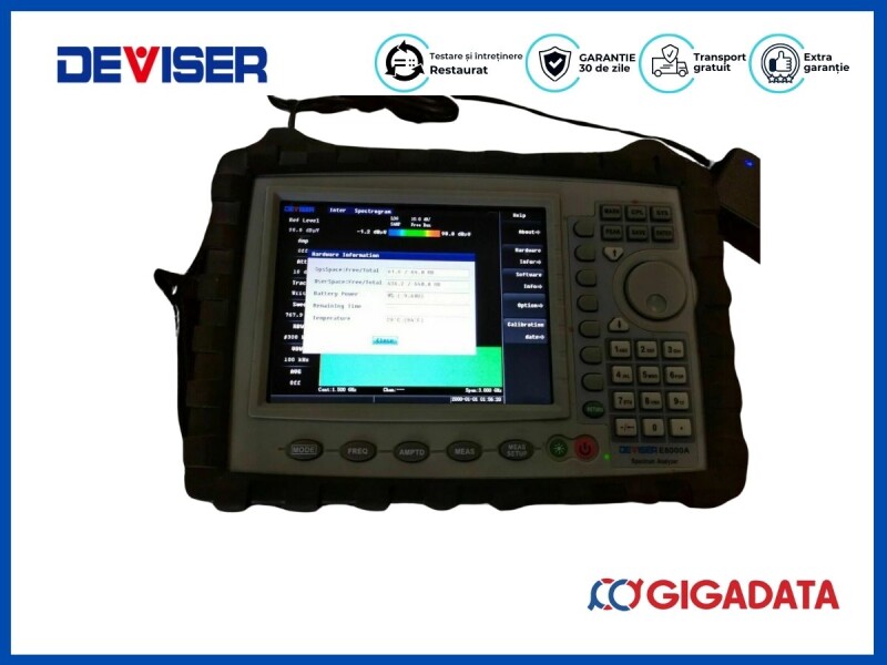 Deviser E8000A RF Spectrum Analyzer - 16