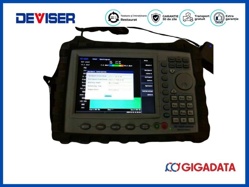Deviser E8000A RF Spectrum Analyzer - 16