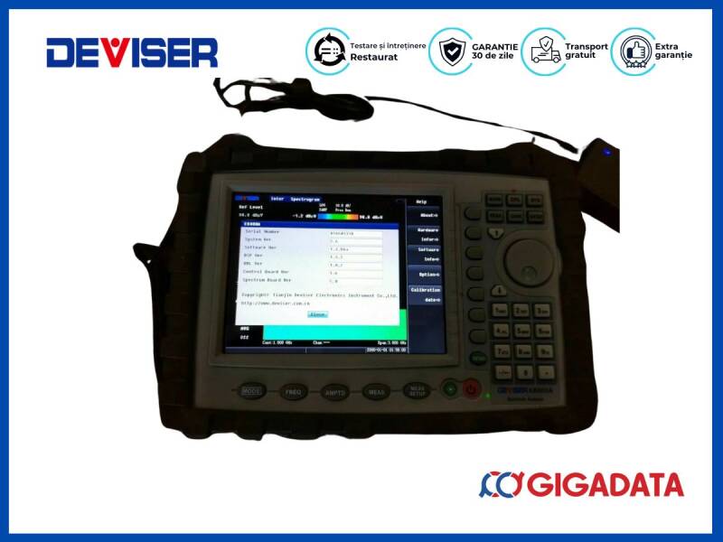 Deviser E8000A RF Spectrum Analyzer - 19