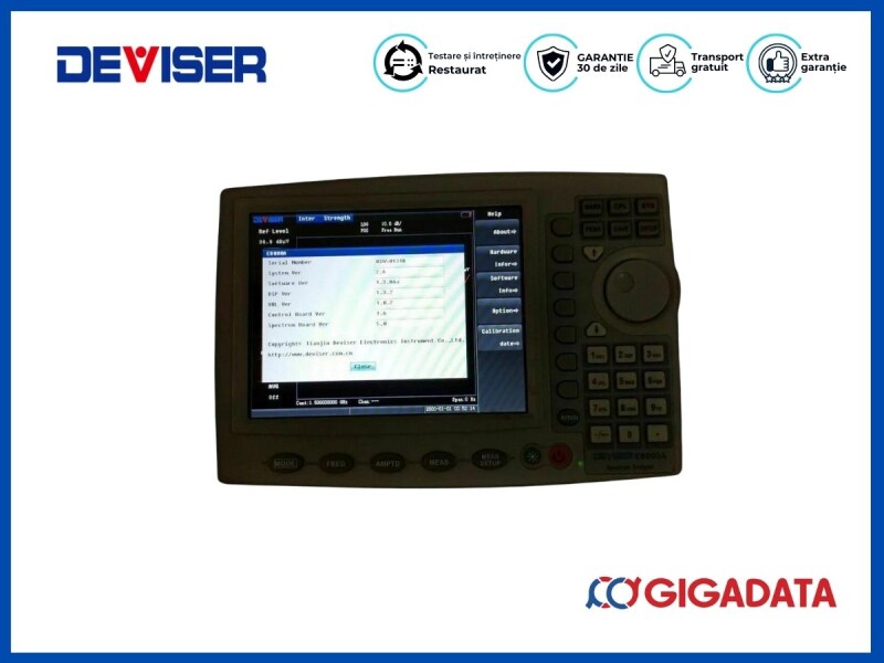 Deviser E8000A RF Spectrum Analyzer *** FREE SHIP*** - 2
