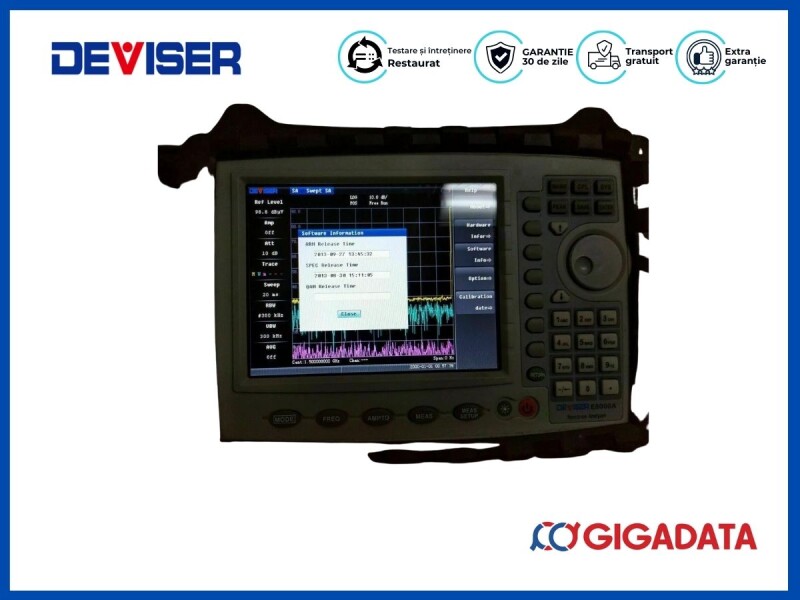 Deviser E8000A RF Spectrum Analyzer *** FREE SHIP*** - 7