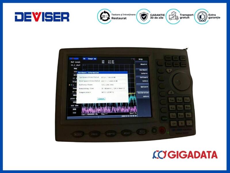 Deviser E8000A RF Spectrum Analyzer *** FREE SHIP*** - 8