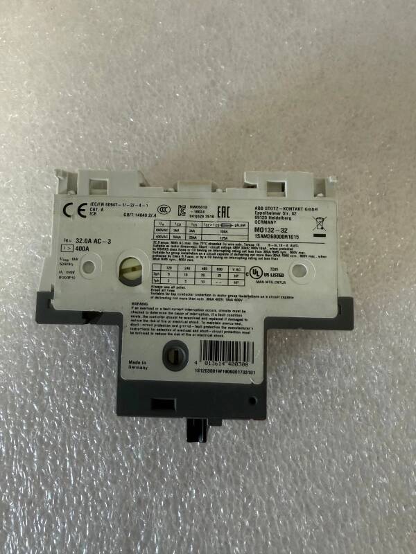 Disjunctor motor manual ABB MO132-32 32A 1SAM360000R1015 - 3