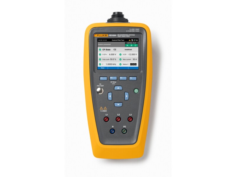 Dispozitiv de Analiză Stație de Încărcare EV Fluke FEV350 TY2 PRO – Performanță și Precizie - Fluke