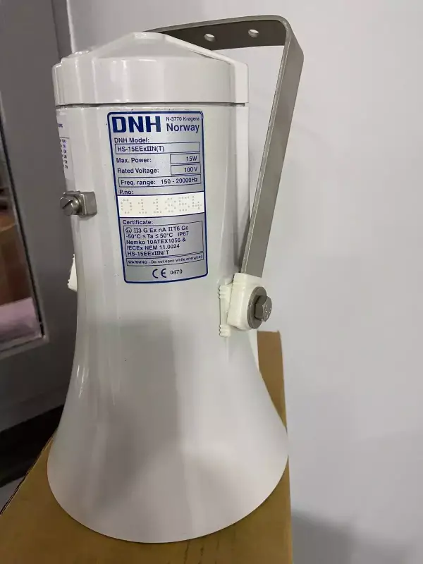 DNH Norway HS-15EExIIN Aluminium Zone 2 Horn Speaker HS-15EExIINT - 3