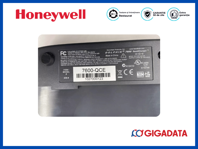 Dolphin 7600 Quad Charger 7600-QCE - 3
