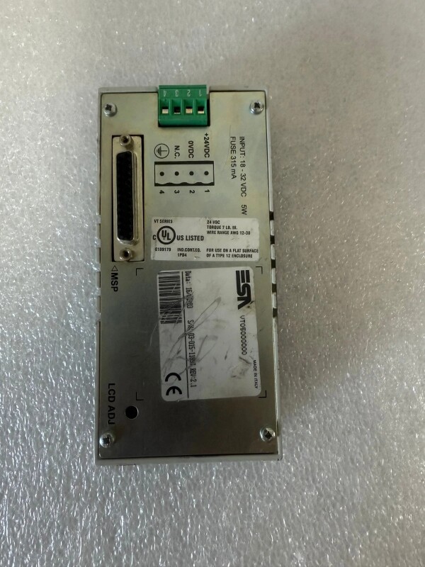 ESA VT50 VT05000000 Operator Panel - 1