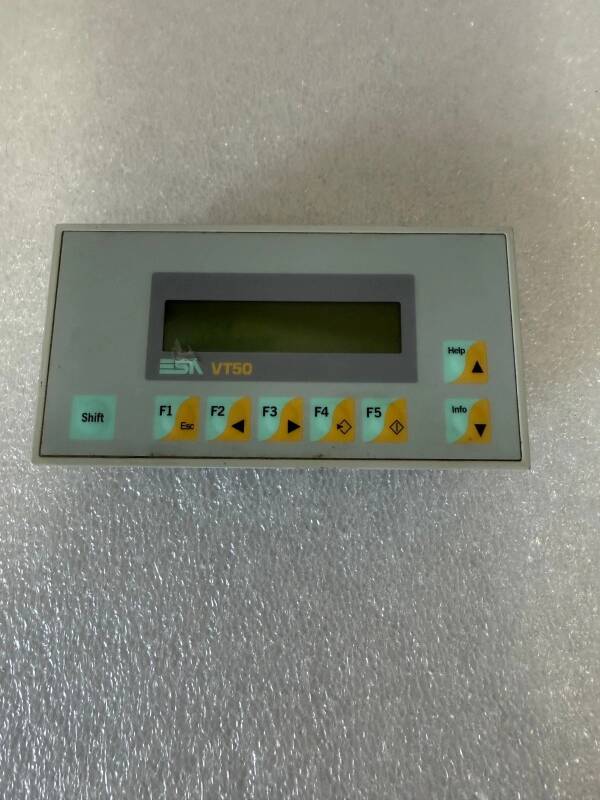 ESA VT50 VT05000000 Operator Panel - 3