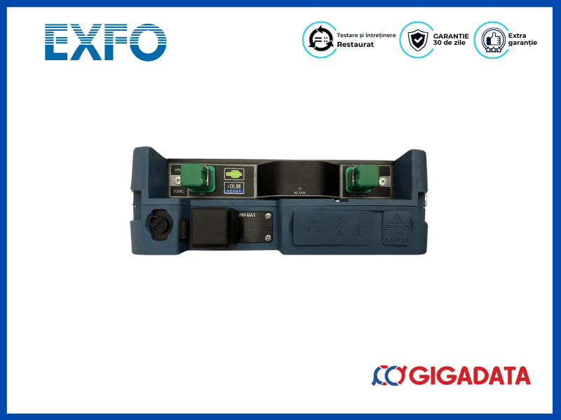 Exfo Max-730C MaxTester SM OTDR MAX-730C-SM2-EA 1310/1550/1625nm with PM-MAX-2X - 2